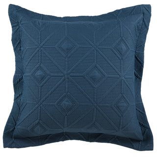 Kazimir Navy European Pillowcase by Bianca
