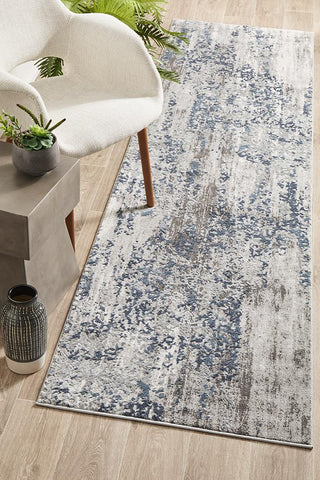 Kendra 1731 Grey Runner Rug by Rug Culture