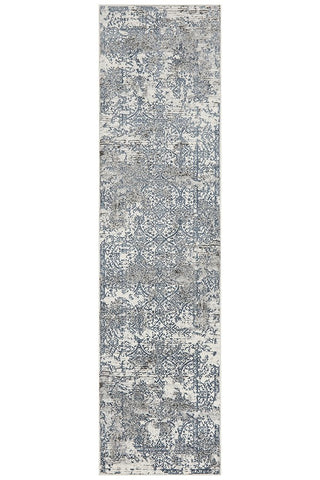Kendra 1734 White Runner Rug by Rug Culture