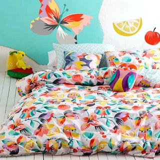 Kaleidoscope Floral Cushion by KAS KIDS