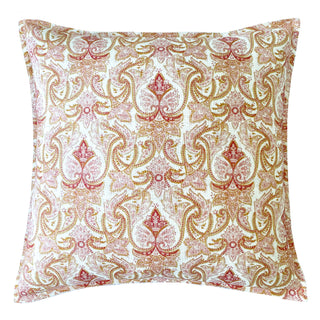 Bridgeford Paisley Peony Pink Cushion by Laura Ashley