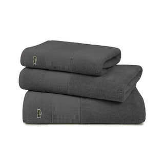 LLECROCO Bitume 600gsm Bath Towel by Lacoste