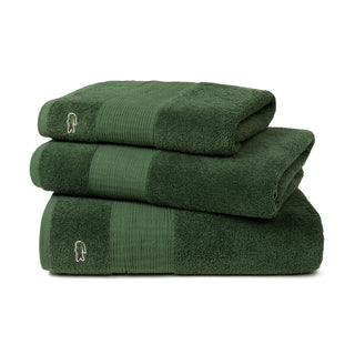 LLECROCO Marine 600gsm Bath Towel by Lacoste