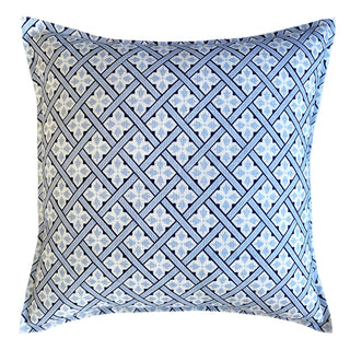 Mr Jones Sky Blue Cushion by Laura Ashley
