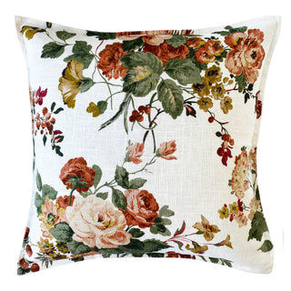 Rosemore Hedgerow Green Cushion by Laura Ashley