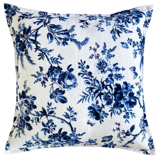 Walled Garden Midnight Cushion by Laura Ashley