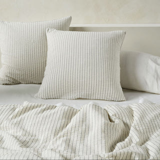 Chiltern White European Pillowcase by Linen House