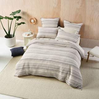 Dana Mushroom Quilt Cover Set by Linen House