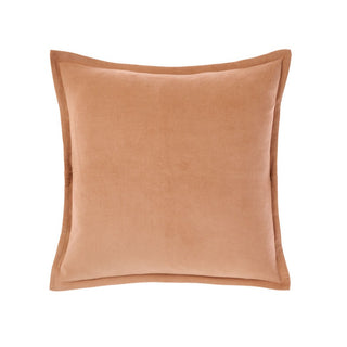 Den Caramel Square filled Cushion 48 x 48cm by Linen House