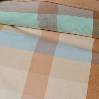 Eastwood Hazelnut Quilt Cover Set by Linen House