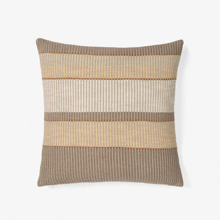 Leighton Mushroom Cushion 48x48cm by Linen House
