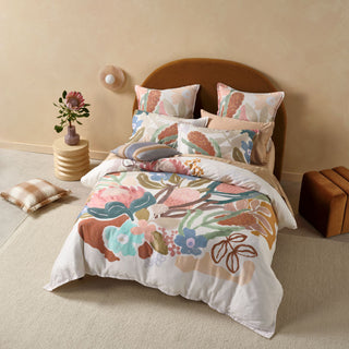 Maeve Quilt Cover Set by Linen House