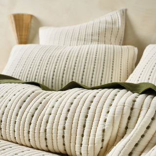 Millbrooke Vanilla European Pillowcase by Linen House