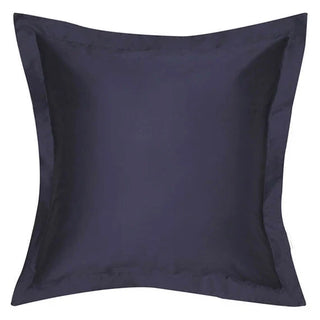 400TC Egyptian Cotton Sateen NAVY European Pillowcase by Logan and Mason
