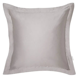 400TC Egyptian Cotton Sateen PEWTER European Pillowcase by Logan and Mason