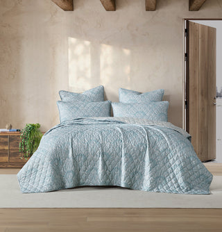Anniston Sage Coverlet Set by Logan and Mason
