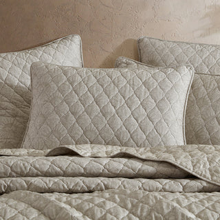 Blair Taupe Coverlet Set by Logan and Mason