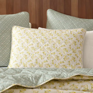 Brunswick Yellow Coverlet Set by Logan and Mason