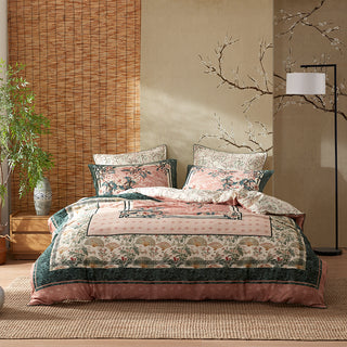 Camelia Blush Quilt Cover Set by Logan and Mason