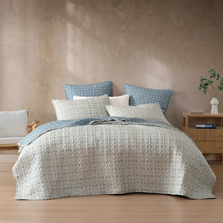 Cleo Ink Coverlet Set by Logan and Mason