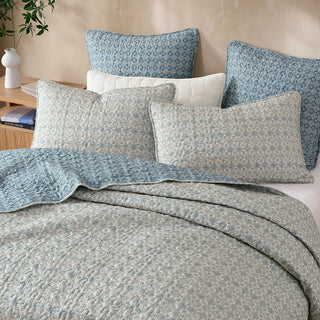 Cleo Ink Coverlet Set by Logan and Mason