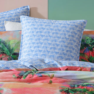 Coconut Grove Multi European Pillowcase by Logan and Mason