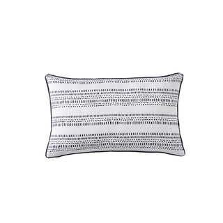 Ebony Black Breakfast Cushion by Logan and Mason
