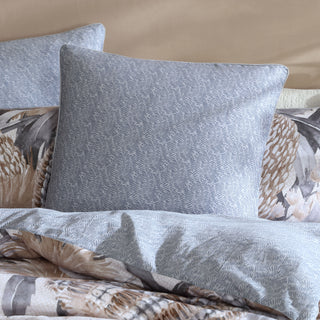 Finley Silver European Pillowcase by Logan and Mason