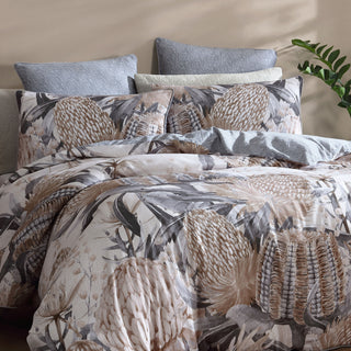 Finley Silver Quilt Cover Set by Logan and Mason