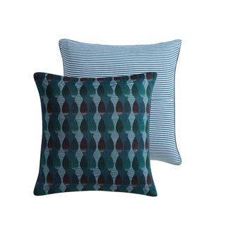 Hudson Teal European Pillowcase by Logan and Mason