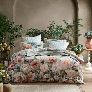 Hydrangea Mist Multi Quilt Cover Set by Logan and Mason