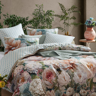 Hydrangea Mist Multi Quilt Cover Set by Logan and Mason