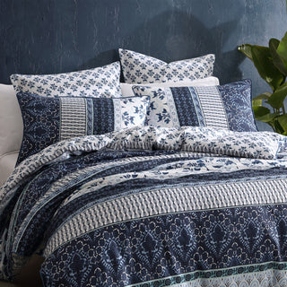 Into the Blue Quilt Cover Set by Logan and Mason