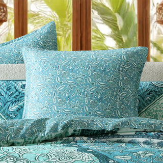 Jessa Teal European Pillowcase by Logan and Mason