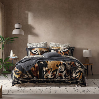 Kasi Linen Quilt Cover Set by Logan and Mason