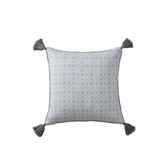 Kori Charcoal Square Cushion by Logan and Mason