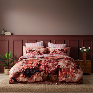 Lindie Blush Quilt Cover Set by Logan and Mason