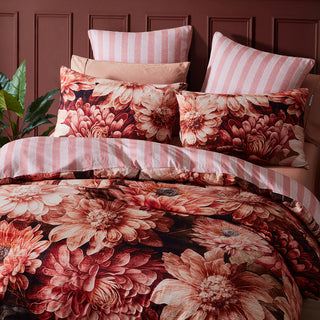 Lindie Blush Quilt Cover Set by Logan and Mason