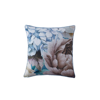 Maybelle Blue Square Cushion by Logan and Mason