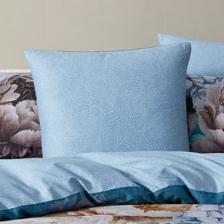Maybelle Blue European Pillowcase by Logan and Mason