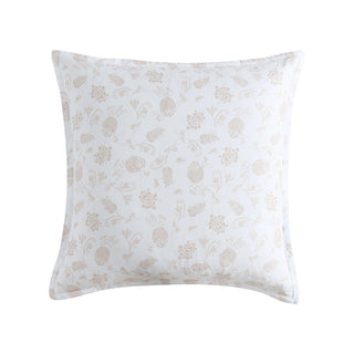 Sardinia Coast Oatmeal European Pillowcase by Logan and Mason