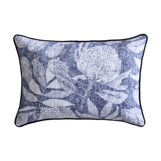Hastings Blue Breakfast Cushion by Logan and Mason