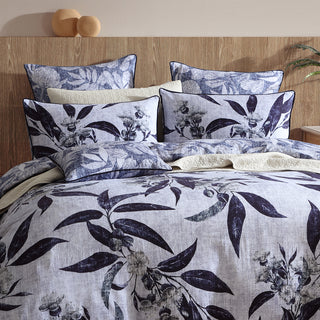 Hastings Blue Quilt Cover Set by Logan and Mason