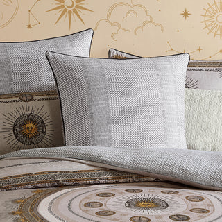 Zepher Stone European Pillowcase by Logan and Mason