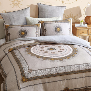 Zepher Stone Quilt Cover Set by Logan and Mason