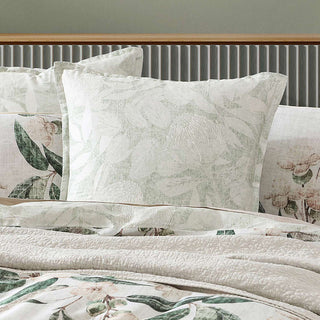 Leeton Eucalyptus European Pillowcase by Logan and Mason