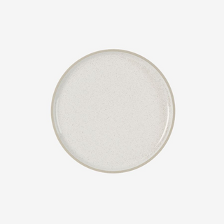 Lucie Cream Speckle 12-Piece Dinner Set by Hottie