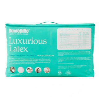 Latex Dual Contour Profile & Medium Feel Pillow by Dunlopillo