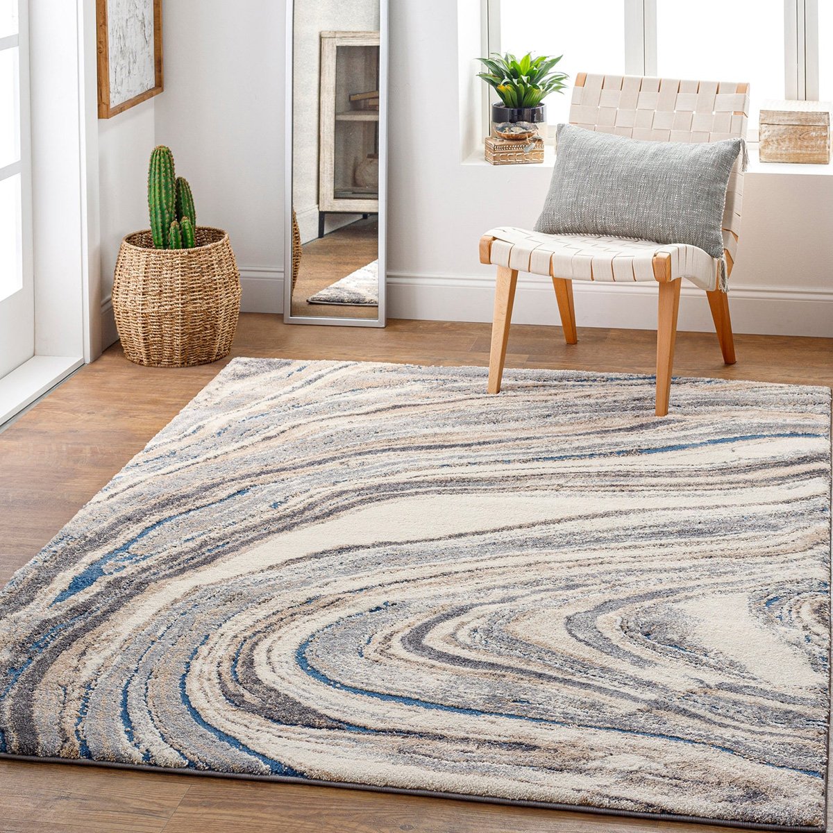 Mineral 555 Rock Rug by Rug Culture | Planet Linen