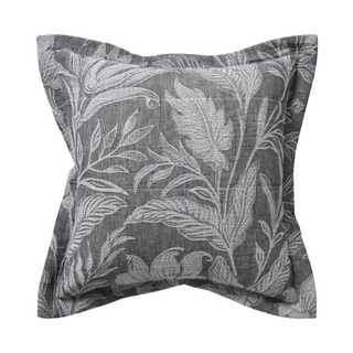 Maidstone Grey Square Cushion by Bianca
